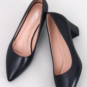 Pumps met dikke hak model 194615 Inello