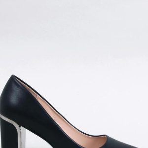 Pumps met dikke hak model 195635 Inello