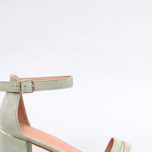 sandalen op hak model 196018 Inello