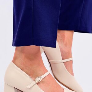 Pumps met dikke hak model 200653 Inello