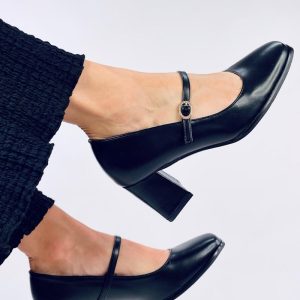 Pumps met dikke hak model 200654 Inello