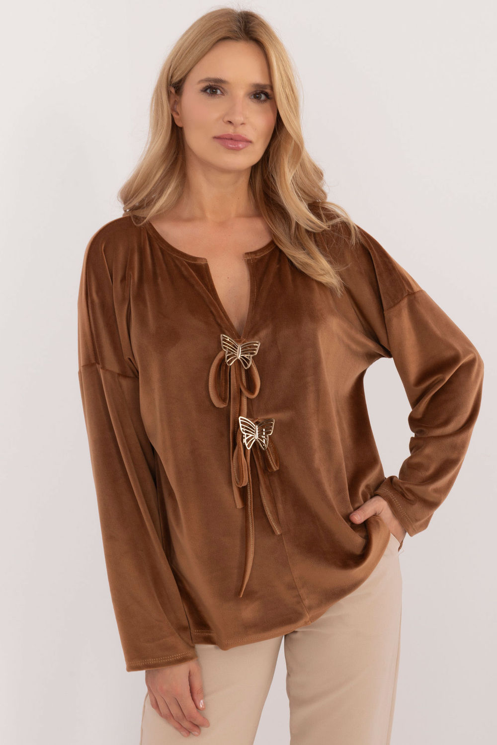 blouse model 202023 Italy Moda