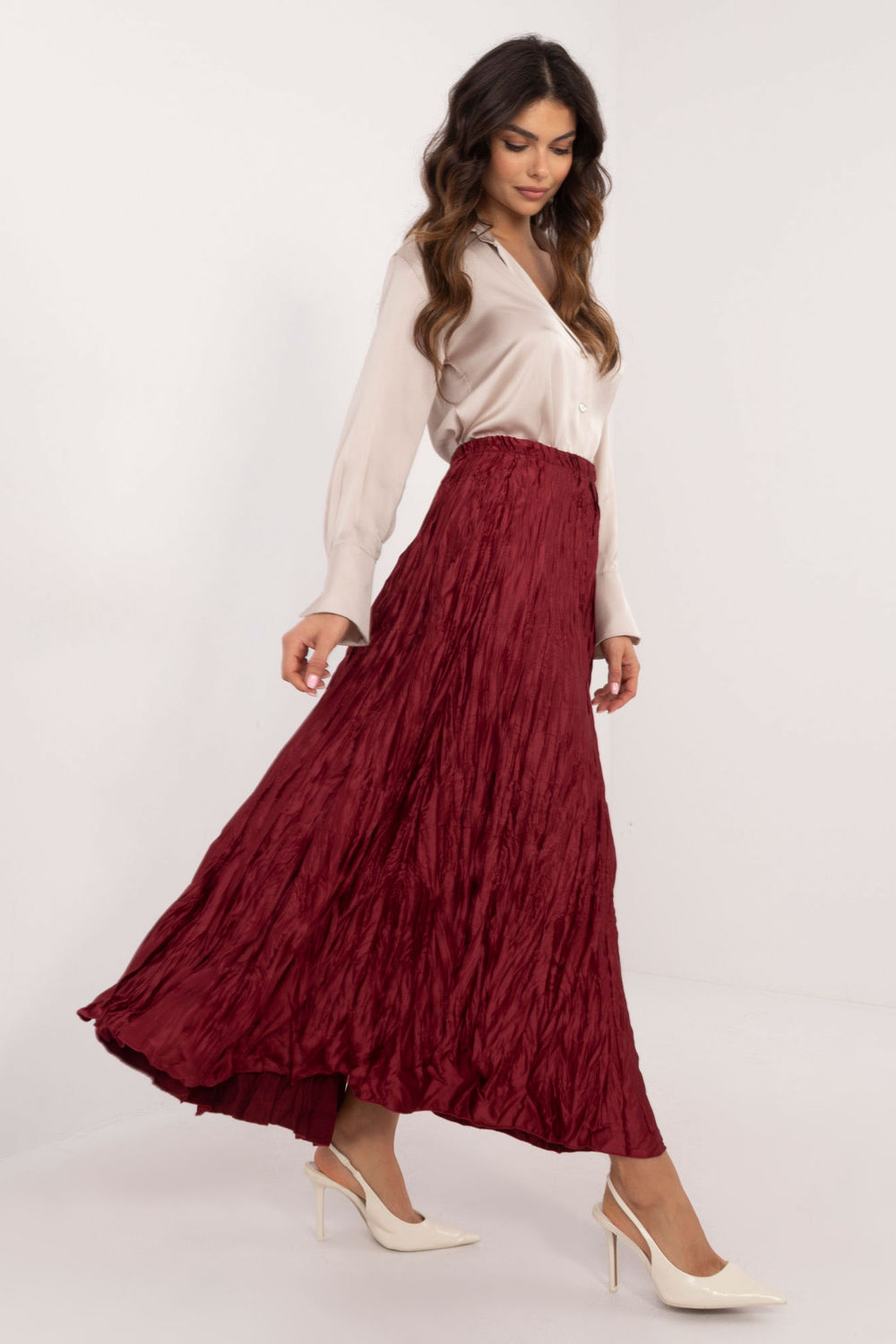 Lange rok model 202772 Italy Moda