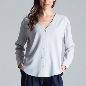 Overhemd met lange mouwen model 135811 Figl