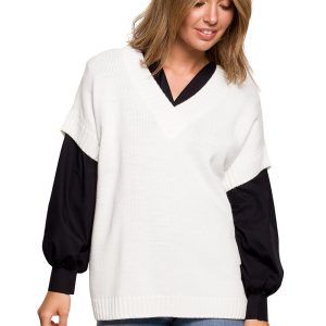 mouwloze trui model 157586 BE Knit