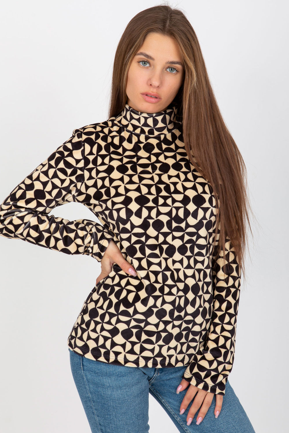 blouse model 173721 Rue Paris