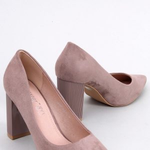 Pumps met dikke hak model 176095 Inello