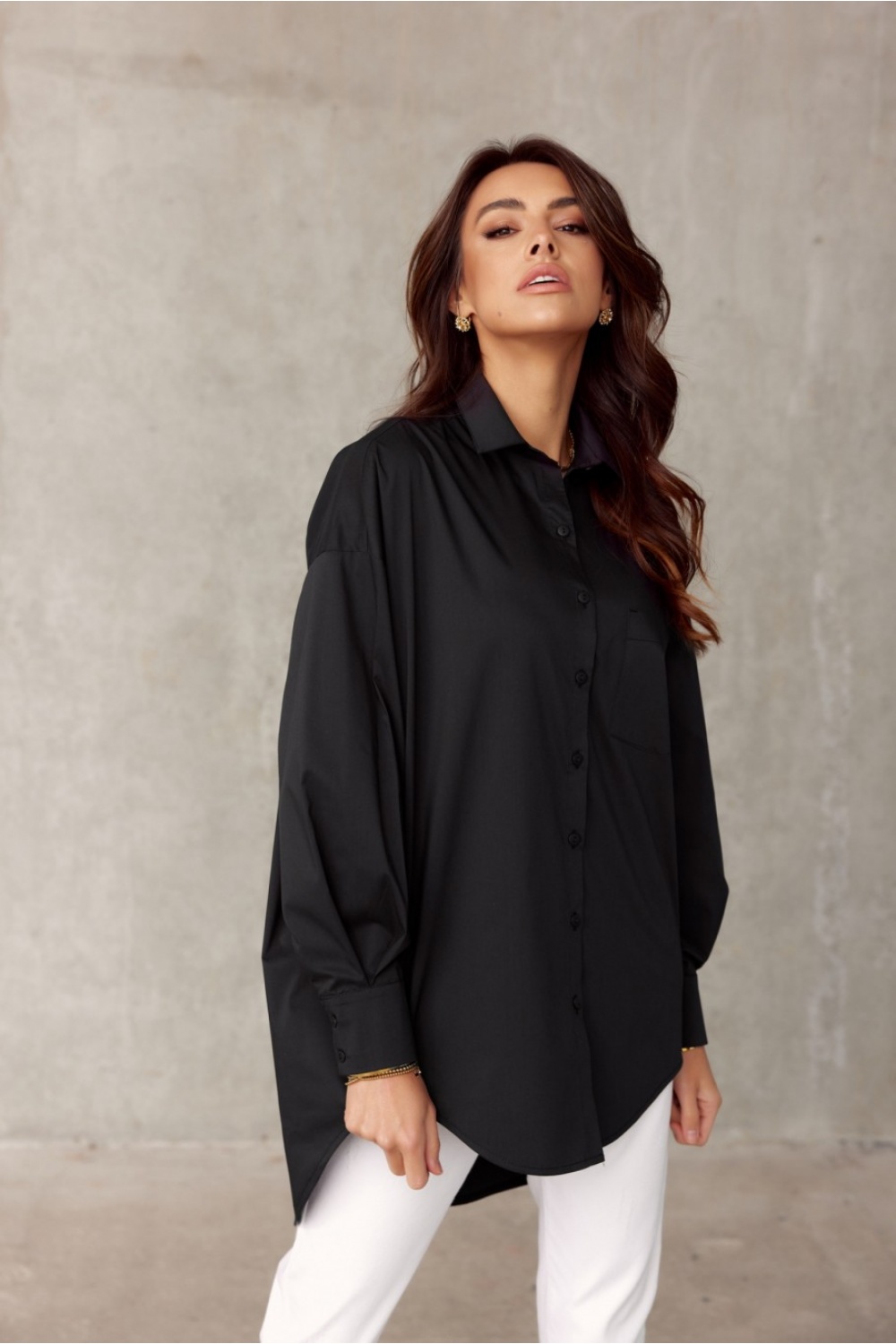 Overhemd met lange mouwen model 176693 Roco Fashion