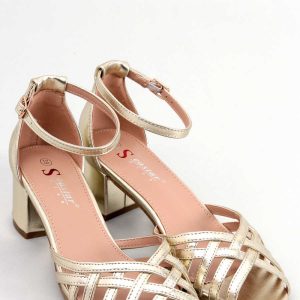 sandalen op hak model 177337 Inello