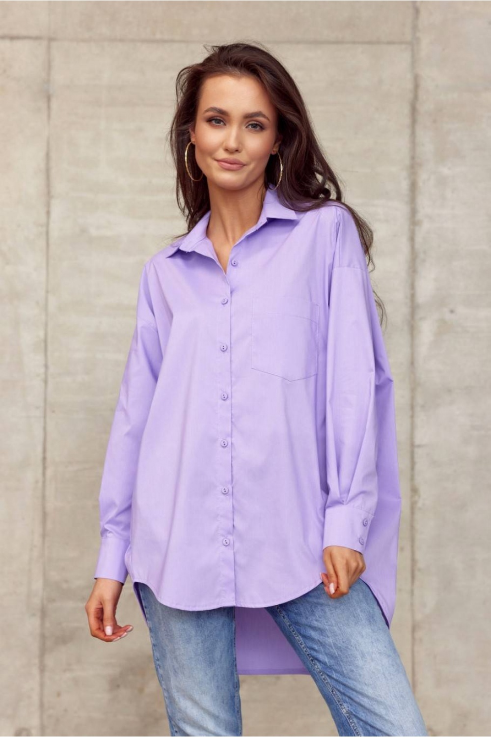 Overhemd met lange mouwen model 178719 Roco Fashion