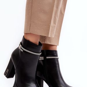 Laarsjes met hoge hak model 189405 Step in style