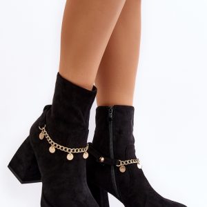 Laarsjes met hoge hak model 189753 Step in style