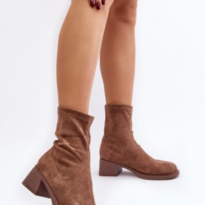 Laarsjes met hoge hak model 189841 Step in style