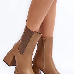 Laarsjes met hoge hak model 189852 Step in style