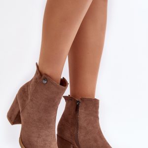 Laarsjes met hoge hak model 190192 Step in style