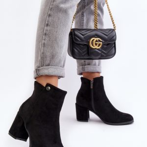Laarsjes met hoge hak model 190193 Step in style