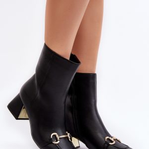 Laarsjes met hoge hak model 190448 Step in style