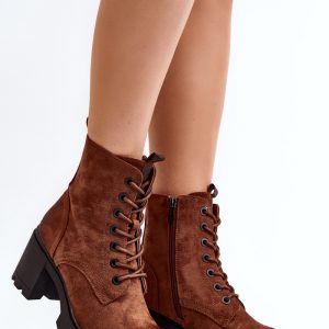 Laarsjes met hoge hak model 191185 Step in style