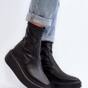 Laarsjes op sleehak model 192283 Step in style