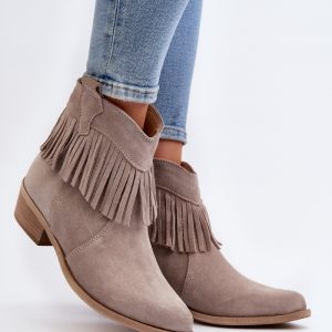 Laarsjes met hoge hak model 192286 Step in style