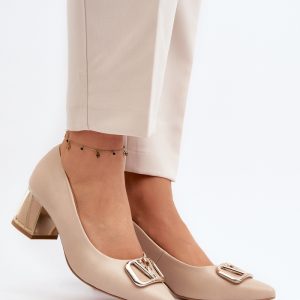 Pumps met dikke hak model 192299 Step in style