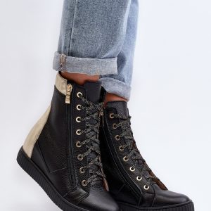sportschoenen met sleehak model 192300 Step in style