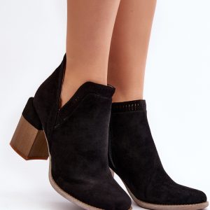 Laarsjes met hoge hak model 192674 Step in style