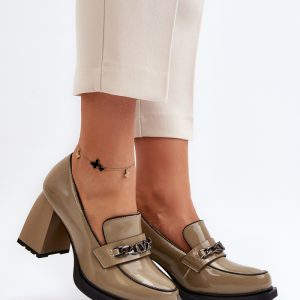 Pumps met dikke hak model 193347 Step in style