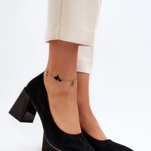 Pumps met dikke hak model 193364 Step in style