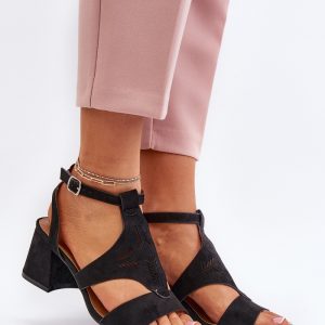 sandalen op hak model 194488 Step in style
