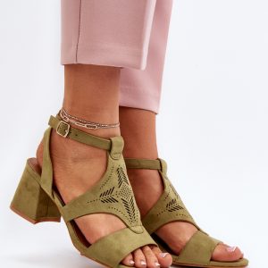 sandalen op hak model 194489 Step in style