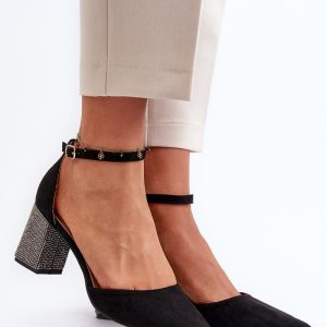Pumps met dikke hak model 195731 Step in style