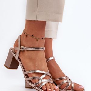 sandalen op hak model 195745 Step in style