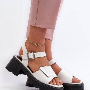 sandalen op hak model 196953 Step in style