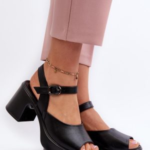 sandalen op hak model 196959 Step in style