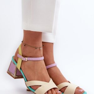 sandalen op hak model 196969 Step in style