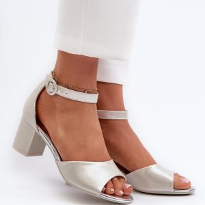 sandalen op hak model 196978 Step in style