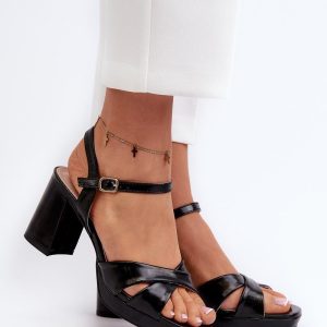 sandalen op hak model 196979 Step in style