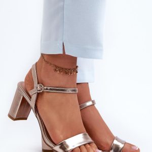 sandalen op hak model 197085 Step in style