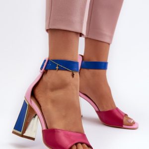 sandalen op hak model 197087 Step in style
