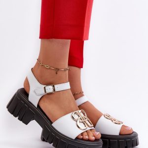 sandalen op hak model 197108 Step in style