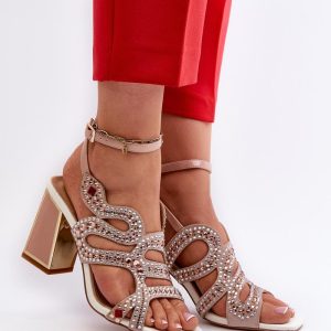 sandalen op hak model 197173 Step in style