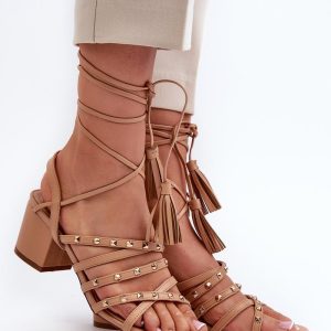 sandalen op hak model 197582 Step in style
