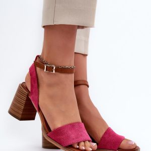 sandalen op hak model 197902 Step in style