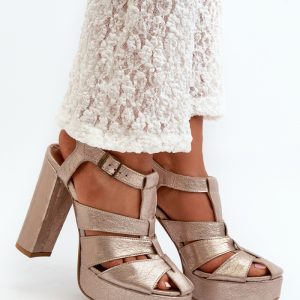 sandalen op hak model 198400 Step in style