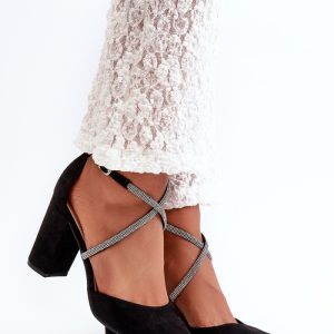Pumps met dikke hak model 198517 Step in style