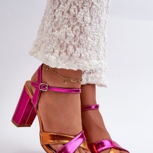 sandalen op hak model 198680 Step in style