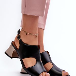 sandalen op hak model 198797 Step in style