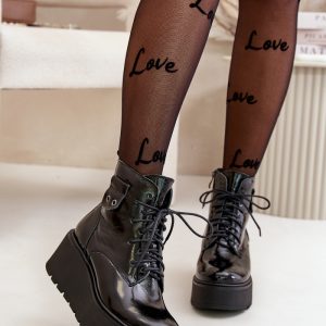 Laarsjes op sleehak model 199272 Step in style