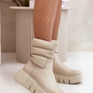 Laarsjes op sleehak model 199278 Step in style